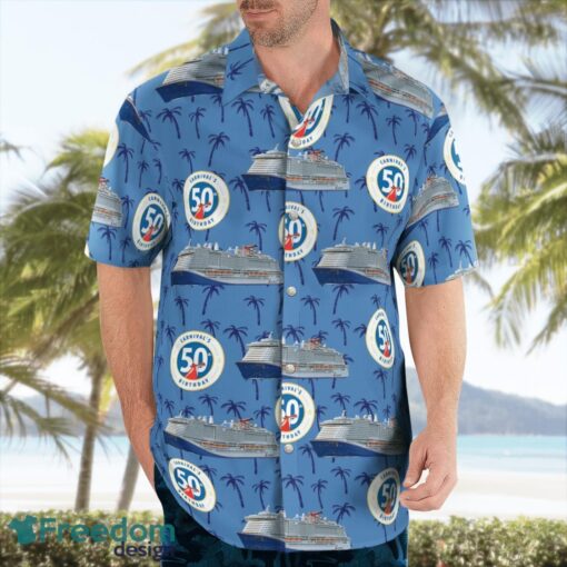 Carnival's Mardi Gras Carnival's 50th Birthday Hawaiian Shirt Gift For Summer Vacation Product Photo 3