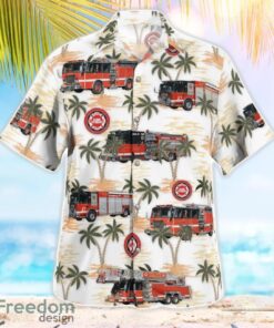 Carol Stream Fire Department Beach Hawaiian Shirt Summer Gift Product Photo 3