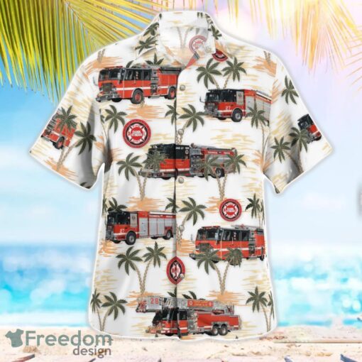 Carol Stream Fire Department Beach Hawaiian Shirt Summer Gift Product Photo 3