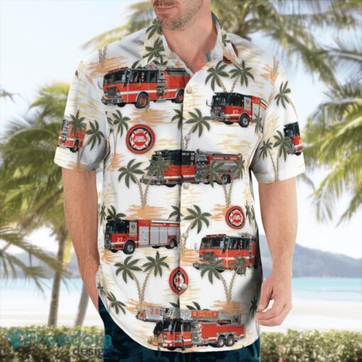 Carol Stream Fire Department Beach Hawaiian Shirt Summer Gift Product Photo 4