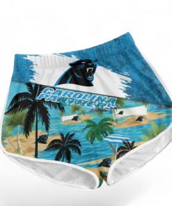 Carolina Panthers Logo Combo Hawaiian Shirt And Short Trending Summer For Fans image Carolina Panthers Logo Combo Hawaiian Shirt And Short Trending Summer For Fans Product Photo 3