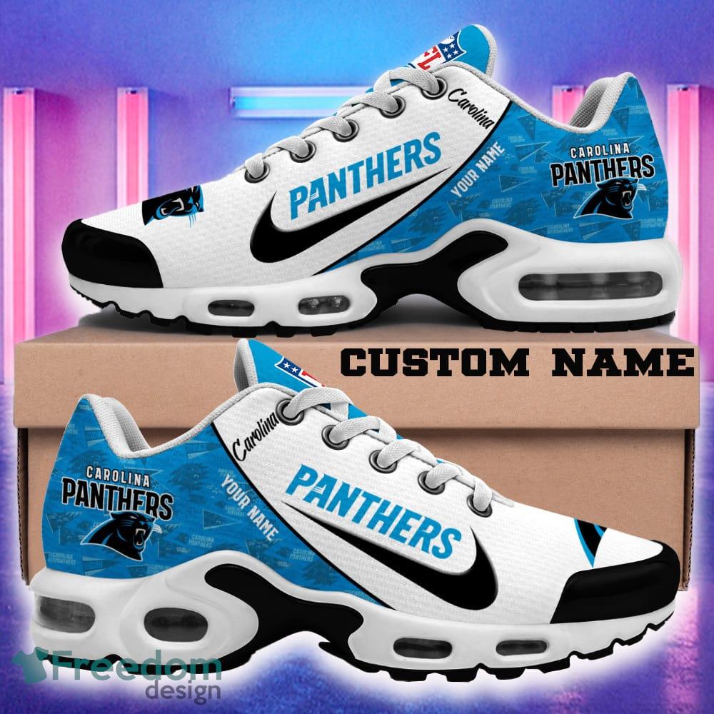 Carolina Panthers NFL Air Cushion Sport Shoes New For Men Women Fans Custom Name image Carolina Panthers NFL Air Cushion Sport Shoes New For Men Women Fans Custom Name - Carolina Panthers Air Cushion Sports Shoes New_2