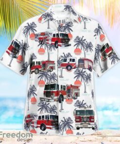 Carrboro Fire-Rescue Department 3D Hawaiian Shirt Product Photo 2