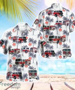 Carrboro Fire-Rescue Department 3D Hawaiian Shirt