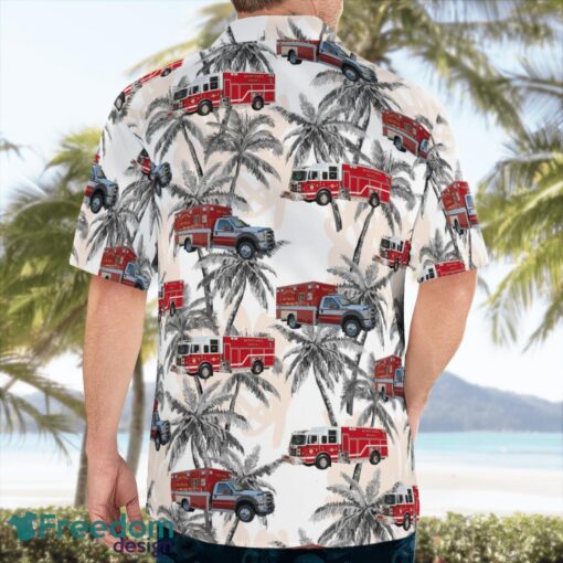 Carroll County, Maryland, Taneytown Volunteer Fire Company Summer Hawaiian Shirt For Men Women Product Photo 2