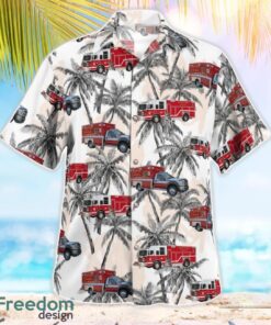 Carroll County, Maryland, Taneytown Volunteer Fire Company Summer Hawaiian Shirt For Men Women Product Photo 3