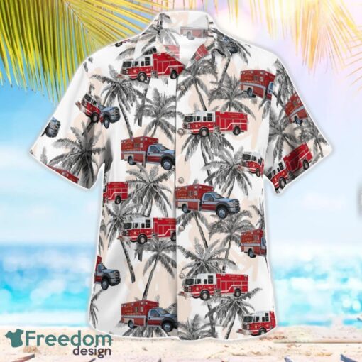 Carroll County, Maryland, Taneytown Volunteer Fire Company Summer Hawaiian Shirt For Men Women Product Photo 3