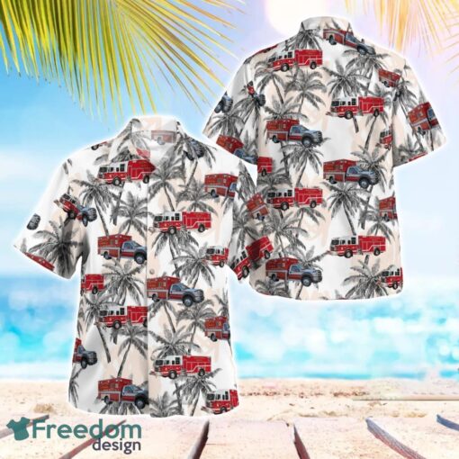 Carroll County, Maryland, Taneytown Volunteer Fire Company Summer Hawaiian Shirt For Men Women Product Photo 1