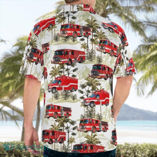 Carver, Massachusetts, Carver Fire Department Summer Hawaiian Shirt For Men Women Product Photo 2