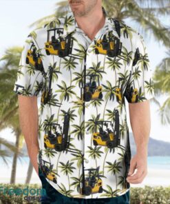 Caterpillar CAT Forklift Truck Hawaiian Shirt Beach Summer Shirt Product Photo 3