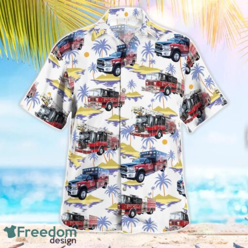 Cecil County, Maryland, Cecilton Volunteer Fire Company Hawaiian Shirt Men Women Beach Shirt Product Photo 2