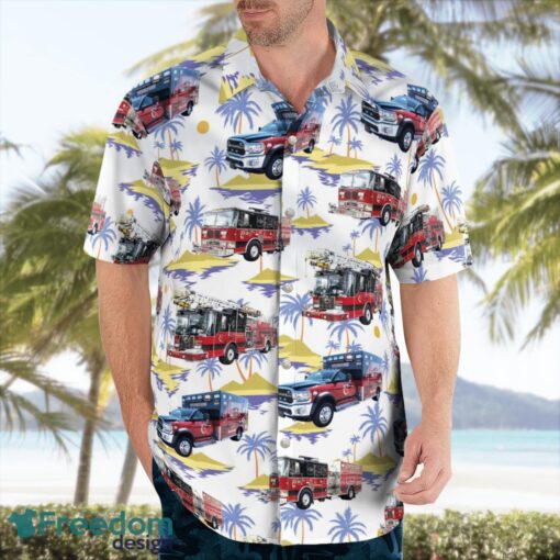 Cecil County, Maryland, Cecilton Volunteer Fire Company Hawaiian Shirt Men Women Beach Shirt Product Photo 3