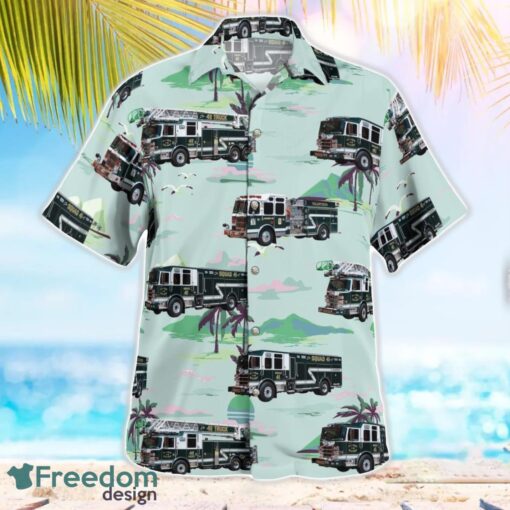 Chambersburg, Pennsylvania, Franklin Fire Company Summer Hawaiian Shirt For Men Women Product Photo 2