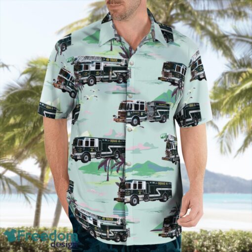 Chambersburg, Pennsylvania, Franklin Fire Company Summer Hawaiian Shirt For Men Women Product Photo 3