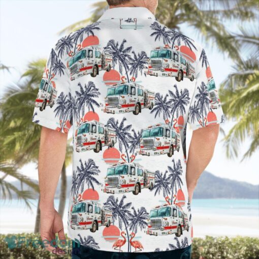 Charlestown, Indiana, Charlestown Fire Department Aloha Hawaiian Shirt Product Photo 2