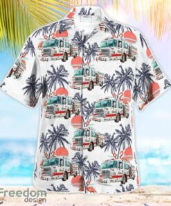 Charlestown, Indiana, Charlestown Fire Department Aloha Hawaiian Shirt Product Photo 3