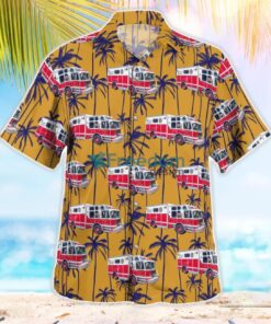 Charlotte Fire Department, North Carolina HazMat Hawaiian Shirt Beach Summer Shirt Product Photo 2