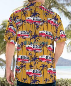 Charlotte Fire Department, North Carolina HazMat Hawaiian Shirt Beach Summer Shirt Product Photo 4