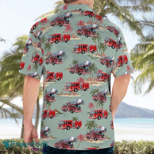 Chattanooga, Tennessee, Chattanooga Fire Department Summer Hawaiian Shirt For Men Women Product Photo 2