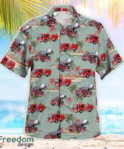 Chattanooga, Tennessee, Chattanooga Fire Department Summer Hawaiian Shirt For Men Women Product Photo 3