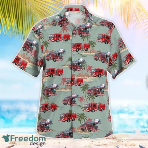 Chattanooga, Tennessee, Chattanooga Fire Department Summer Hawaiian Shirt For Men Women Product Photo 3