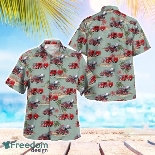 Chattanooga, Tennessee, Chattanooga Fire Department Summer Hawaiian Shirt For Men Women Product Photo 1