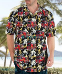 Cheshire Fire and Rescue Service Scania Hawaiian Shirt Gift For Summer Vacation Product Photo 3