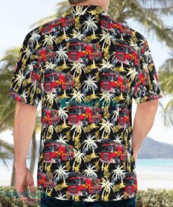 Cheshire Fire and Rescue Service Scania Hawaiian Shirt Gift For Summer Vacation Product Photo 4