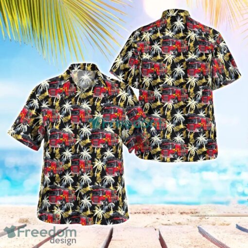 Cheshire Fire and Rescue Service Scania Hawaiian Shirt Gift For Summer Vacation Product Photo 1