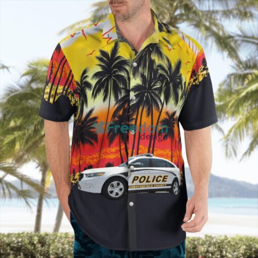 Chesterfield County Police Department, Chesterfield County, Virginia Hawaiian Shirt Gift For Summer Vacation Product Photo 3