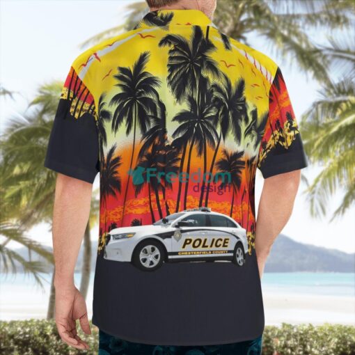 Chesterfield County Police Department, Chesterfield County, Virginia Hawaiian Shirt Gift For Summer Vacation Product Photo 4