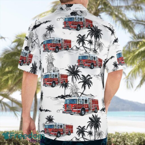 Chestertown Volunteer Fire Company 3D Summer Aloha Hawaiian Shirt Product Photo 2