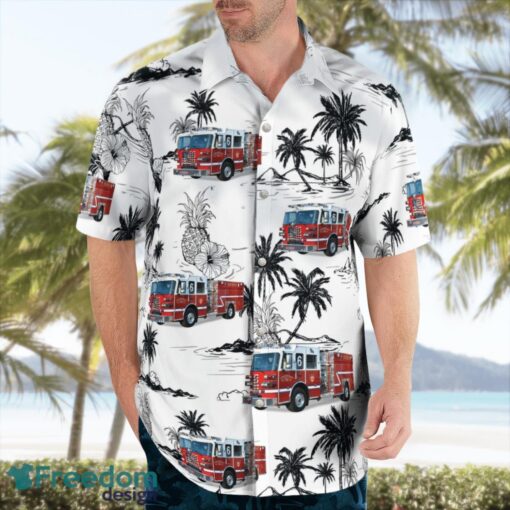 Chestertown Volunteer Fire Company 3D Summer Aloha Hawaiian Shirt Product Photo 4