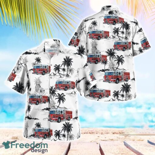 Chestertown Volunteer Fire Company 3D Summer Aloha Hawaiian Shirt Product Photo 1