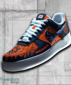 Chicago Bears NFL Sparkling AF1 Shoes Iconic All Over Print Gift Air Force 1 Sneaker