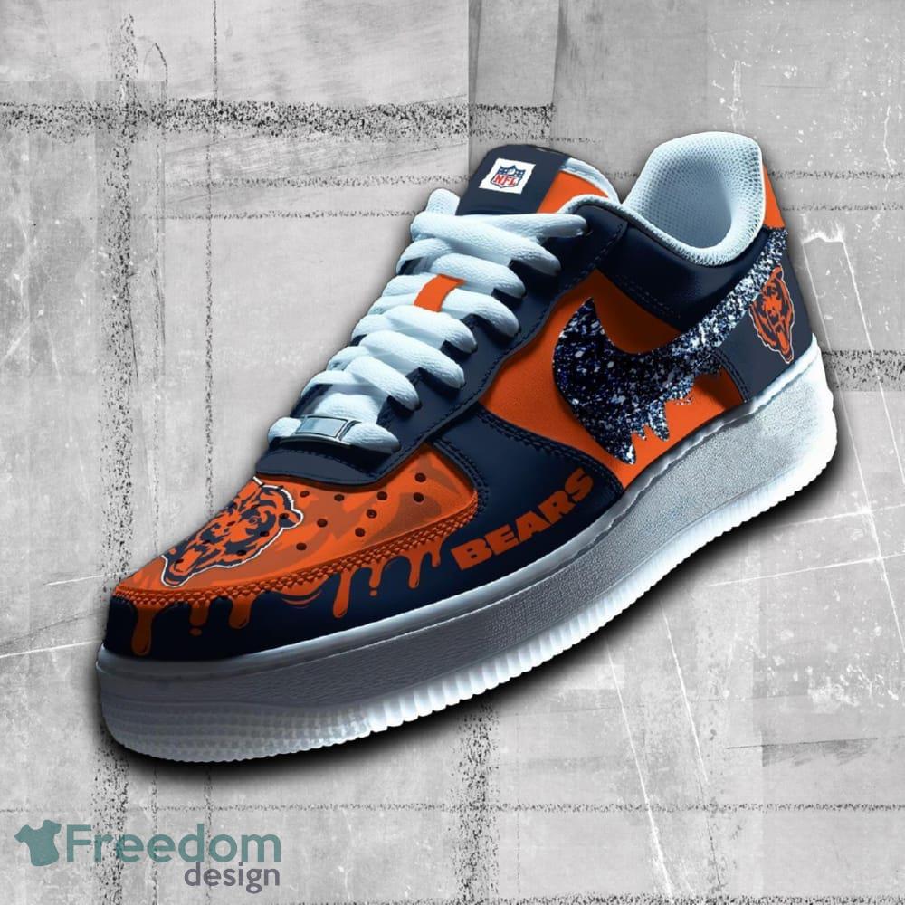 Chicago Bears NFL Sparkling AF1 Shoes Iconic All Over Print Gift Air Force 1 Sneaker image Chicago Bears NFL Sparkling AF1 Shoes Iconic All Over Print Gift Air Force 1 Sneaker - Chicago Bears NFL Sparkling AF1 Shoes Iconic All Over Print Gift Air Force 1 Sneaker