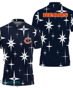 Chicago Bears Sparkle Pattern Polo Shirt