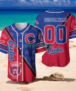 Chicago Cubs Custom Name And Number Slogan Baseball Jersey Shirt