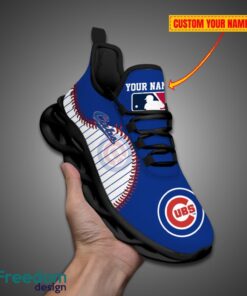 Chicago Cubs MLB Personalized Name Max Soul Shoes New Gift Product Photo 2