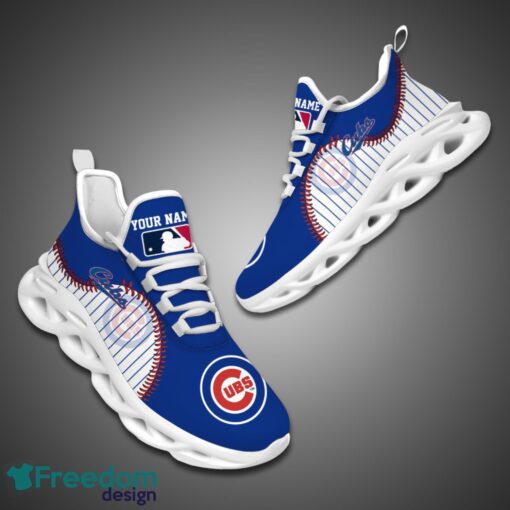 Chicago Cubs MLB Personalized Name Max Soul Shoes New Gift Product Photo 3