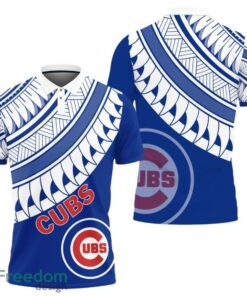 Chicago Cubs Polynesian Pattern Polo Shirt