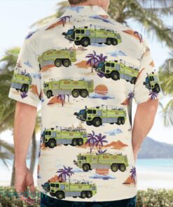 Chicago Fire Department O'Hare International Airport Hawaiian Shirt Beach Shirt Summer Holiday Gift Product Photo 2