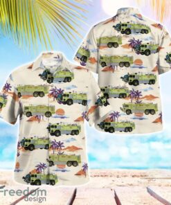 Chicago Fire Department O’Hare International Airport Hawaiian Shirt Beach Shirt Summer Holiday Gift