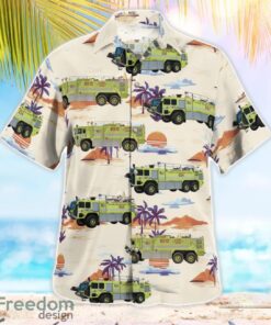 Chicago Fire Department O'Hare International Airport Hawaiian Shirt Beach Shirt Summer Holiday Gift Product Photo 4