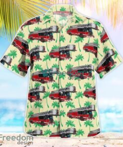 Chicago Fire Department Tower Ladder Hawaiian Shirt Beach Summer Shirt Product Photo 2