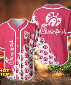 Chick-fil-A Logo Printed Baseball Jersey Shirt For Men And Women