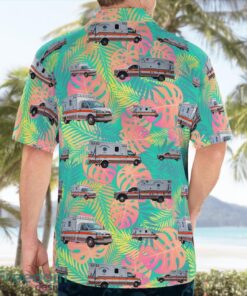 Chowan County EMS Hawaiian Shirt Beach Summer Shirt Product Photo 2