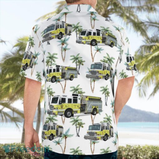 Cicero Fire Department 3D Hawaiian Shirt Product Photo 2