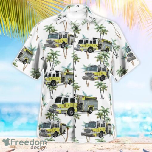 Cicero Fire Department 3D Hawaiian Shirt Product Photo 3