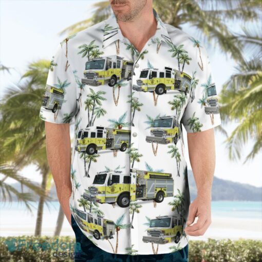 Cicero Fire Department 3D Hawaiian Shirt Product Photo 4